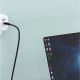 6. Dudao kabel USB Typ C - Lightning szybkie ładowanie PD 20W 1m czarny (L7MaxL)