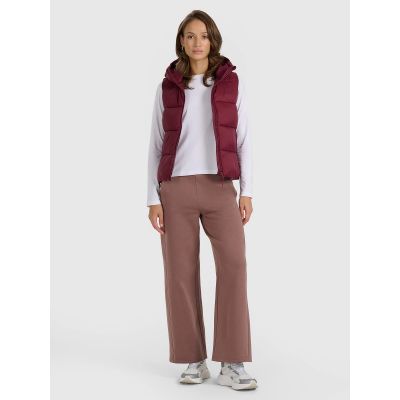 5. Bezrękawnik puchowy z wypełnieniem syntetycznym damski 4F 4FRAW25TVJAF326-60S