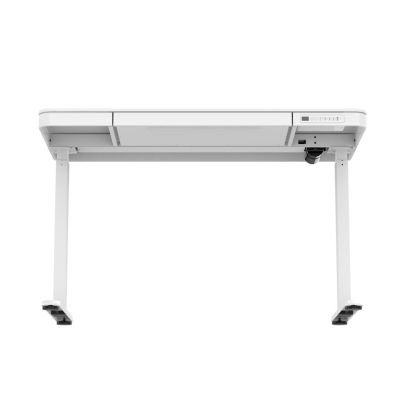 23. Activejet Biurko z elektryczną regulacją wysokości ET119W-C  w kolorze białym. Wymiar blatu 140 x 70 cm.