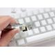 5. Ducky One 3 Aura White SF klawiatura Gaming USB QWERTY Amerykański międzynarodowy Biały