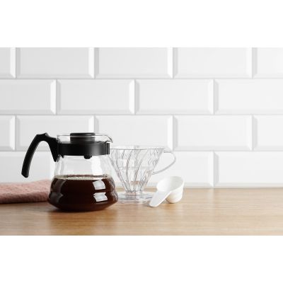 5. Hario plastikowy Drip V60-02 - Clear