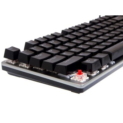 26. Klawiatura mechaniczna IBOX AURORA K-4 RGB IKGMK4 (USB; (US); kolor czarny)