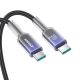 7. Kabel Joyroom S-A42 Crystal-Clear Series 60W USB-C - USB-C 1,2m - czarny