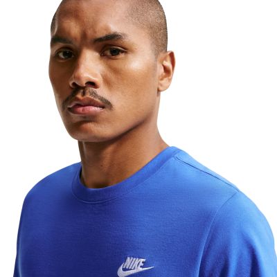 4. Koszulka męska Nike Club Tee niebieska AR4997 480
