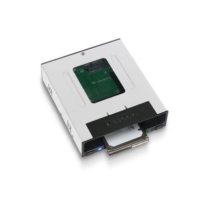 10. Icy Dock MB795SP-B panel drive bay 2,5/3,5" Taca napędu pamięci masowej Czarny