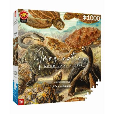 Puzzle Good Loot Imagination: Ernst Haeckel Chelonia - Żółwie morskie, 1000 elementów