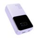 15. Mini powerbank Joyroom JR-PBC06 z wbudowanymi kablami USB-C / Lightning 30W 10000mAh - fioletowy