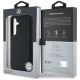 8. Etui Mercedes Leather Horizontal Debossed Curves MagSafe na Samsung Galaxy S25 - czarne