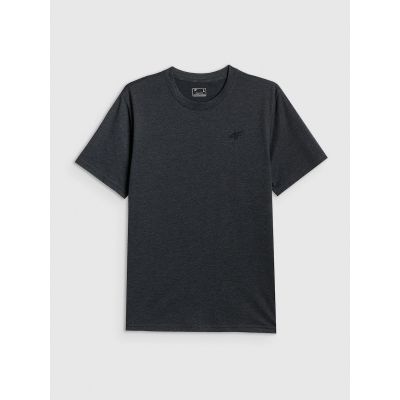 6. T-shirt regular gładki męski 4F 4FRMM00TTSHM4192-23M