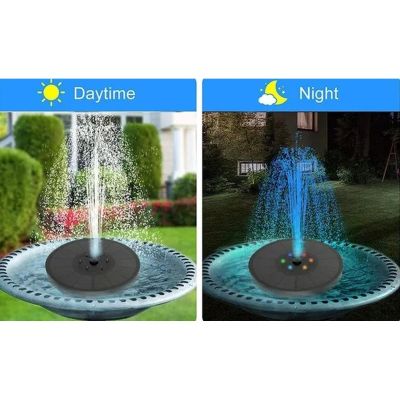 2. LAMPA FONTANNA SOLARNA DO OCZKA WODNEGO 5 LED AUTOMATYCZNA