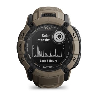 15. Garmin Instinct 2X Solar Tactical Edition 2,79 cm (1.1") MIP 50 mm Cyfrowy 176 x 176 px Ekran dotykowy Zielony GPS