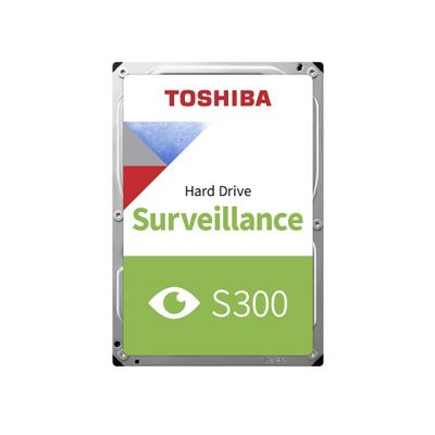 4. Toshiba S300 Surveillance dysk twardy 2 TB 5400 RPM 128 MB 3.5" Serial ATA III