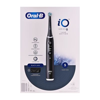 16. Szczoteczka elektryczna Oral-B iO Series 6 Black Lava Luxe Edition