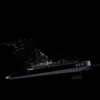 2. Klawiatura Logitech  920-008093 (mechaniczna; USB 2.0; (US); kolor czarny)