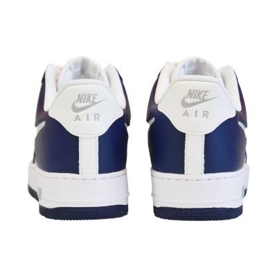 4. Buty męskie Nike Air Force 1 '07 Low White Navy Grey - DV3501-400