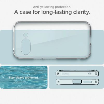 11. Etui Spigen Ultra Hybrid na Google Pixel 9A - przezroczyste