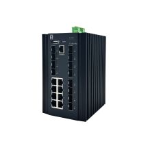 Przełącznik LevelOne 20x GE IGX-2072 8x 1GbE 8x 2.5GbE SFP+ sw
