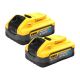 12. 2x Akumulator 18V Powerstack 5Ah DeWALT DCBP518H2