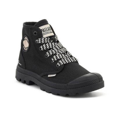 PALLADIUM PAMPA HI HTG LACE BLACK 94989-008