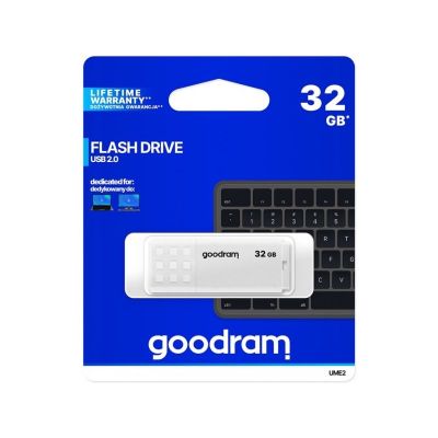 Pendrive GoodRam UME2 UME2-0320W0R11 (32GB; USB 2.0; kolor biały)