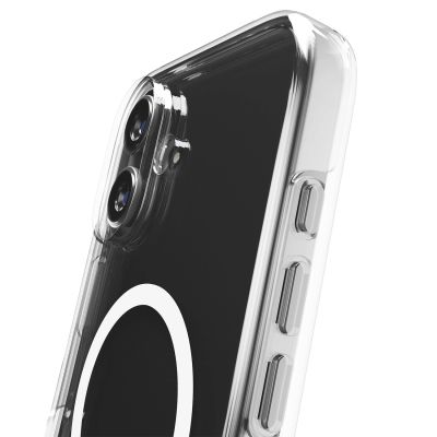 5. Etui Puro Impact Clear D3O TPU+PC kompatybilne z MagSafe na iPhone 17 - przezroczyste