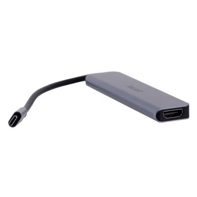 11. UNITEK HUB USB-C 7W1, HDMI 4K, PD 100W, 5GBPS, ALU