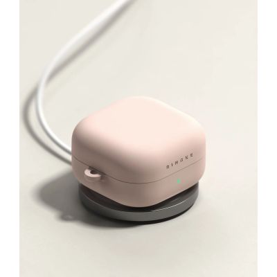 2. Etui Ringke Silicone Case na Samsung Galaxy Buds 4 / 4 Pro - różowe