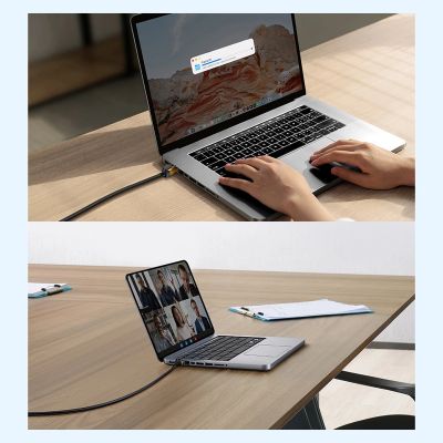 13. Baseus Speed Seven szybki kabel sieciowy RJ45 10Gbps 1m czarny (WKJS010101)