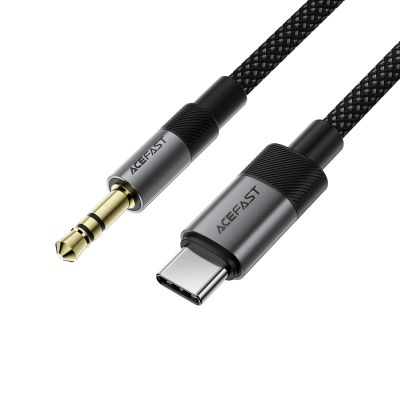 2. Kabel Acefast J11 USB-C do mini jack 3.5mm 1m - czarny
