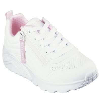 11. Buty Skechers Uno Lite - Easy Zip Jr 310387L WHT