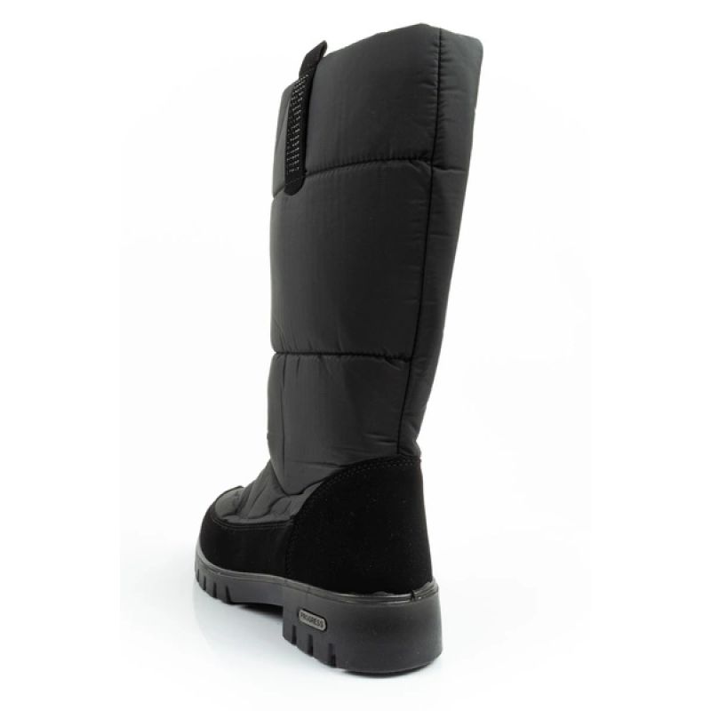 5. Progress buty zimowe śniegowce kozaki damskie ocieplane modne na zamek