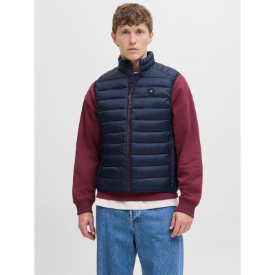 Jack&Jones męska kamizelka bezrękawnik JJEBRADLEY LIGHT BODYWARMER COLLAR NOO 12280973 SKY CAPTAIN
