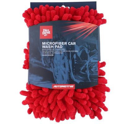 9. MYJKA Z MICROFIBRY SZENILOWA 18X4X24CM DIRT DEVIL CZERWONA