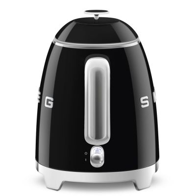 33. Czajnik SMEG mini 0,8L czarny Schwarz (KLF05BLEU)