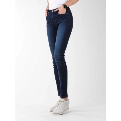 4. Jeansy Wrangler High Rise Skinny Subtle Blue W27HX786N