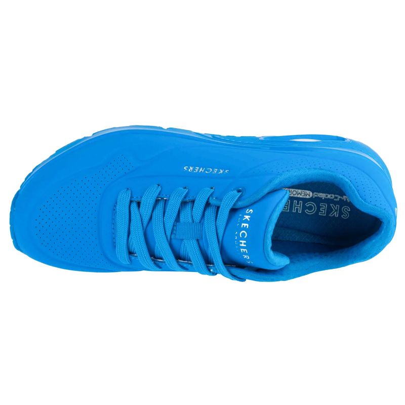 3. Skechers Uno -  Night Shades 73667-BLU Niebieskie 36