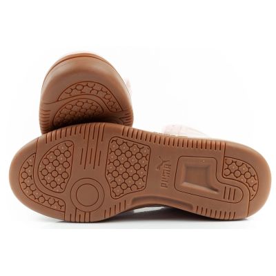 9. Puma buty damskie sportowe Reb-L Mid pudrowy róż za kostkę na zimę