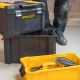 4. Stanley Essential Twarda kaseta na narzędzie Plastik Szary, Żółty