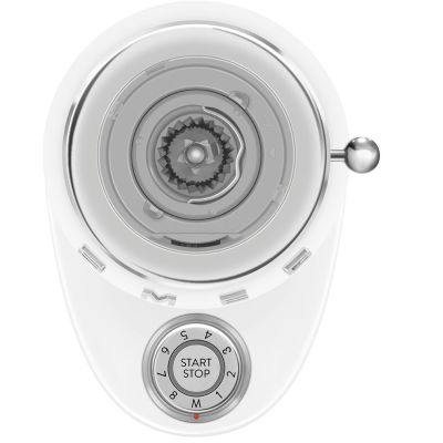 9. Smeg CGF03WHEU młynek do kawy 150 W Biały