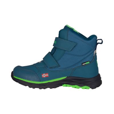 2. Śniegowce dziecięce Trollkids Kids Hafjell Winter Boots buty zimowe wodoodporne niebieskie (264-104)