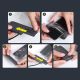 7. Etui Baseus AquaGlide BS-PC029 wodoodporne IPX8 z systemem Slide Lock - czarne
