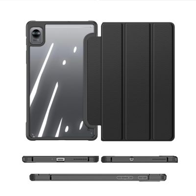 7. Dux Ducis Toby pancerne etui z klapką Smart Case do Realme Pad Mini czarny