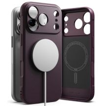 Etui Ringke Onyx Magsafe na iPhone 18 Pro / 17 Pro - burgundowe
