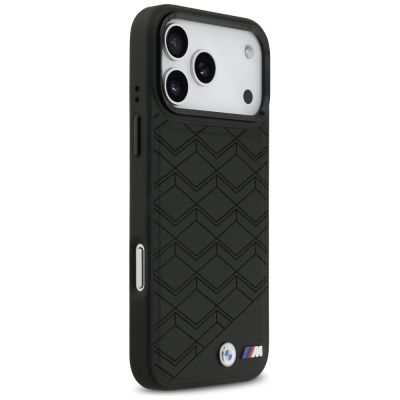 4. Etui BMW M Shape Logo MagSafe na iPhone 17 Pro Max - czarne