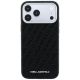3. Etui Karl Lagerfeld Grained Allover Logo Metal Elongated MagSafe na iPhone 17 Pro / 18 Pro - czarne