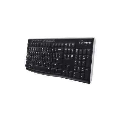 2. Klawiatura bezprzewodowa Logitech K270 RF Wireless QWERTZ Niemiecki Czarny