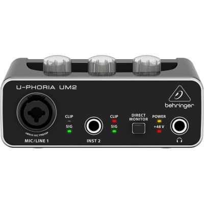 6. Behringer UM2 -  Interfejs audio USB