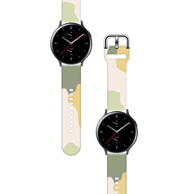 2. Pasek Strap Moro do Samsung Galaxy Watch 40 / 41 / 42 / 43 / 44 mm silikonowa bransoletka opaska do zegarka - wzór 14