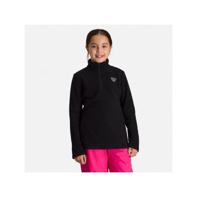 3. Bluza ROSSIGNOL Girl 1/2 Zip Fleece czarny