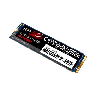 3. Dysk SSD Silicon Power UD85 1TB M.2 PCIe NVMe Gen4x4 NVMe 1.4 3600/2800 MB/s